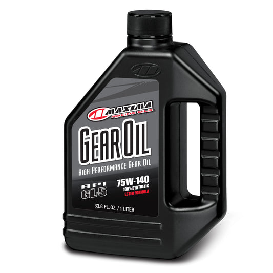 Maxima Synthetic Gear Oil 75W-140 - 1 Quart (Part #40-49901)