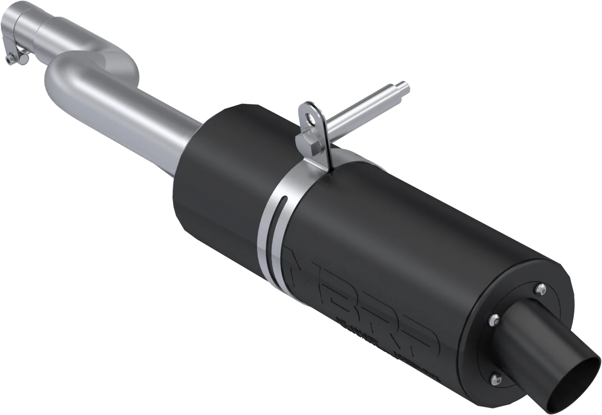 MBRP Part AT-6104SP Single Slip-On System with Sport Muffler for Honda TRX500FA and TRX500FPA