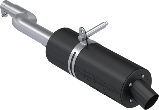 MBRP Part AT-6104SP Single Slip-On System with Sport Muffler for Honda TRX500FA and TRX500FPA