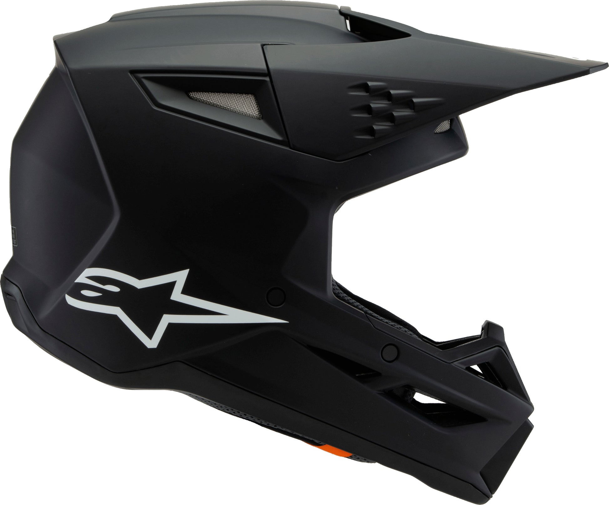 Alpinestars SM3 Youth Solid Off-Road Helmet - Black Matte, Youth Large