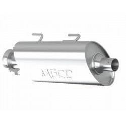 MBRP AT-9706SP Single Slip-On System with Oval Sport Muffler for Arctic Cat Wildcat X 1000
