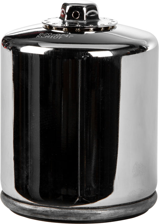 HardDrive PS170CNHD Chrome Oil Filter for Harley-Davidson V-Twin Engines