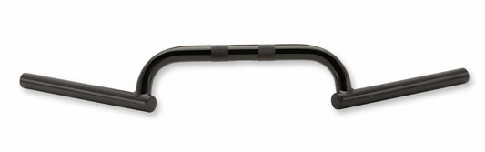BURLY BRAND Clubman Bar 1 inch Black for Harley Davidson Sportster and V-Twin Models
