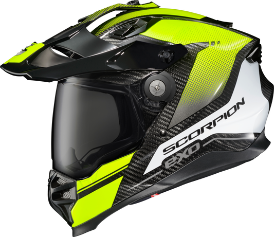 ScorpionEXO XT9000 Carbon Full Face Helmet Trailhead Hi-Vis Yellow X-Large