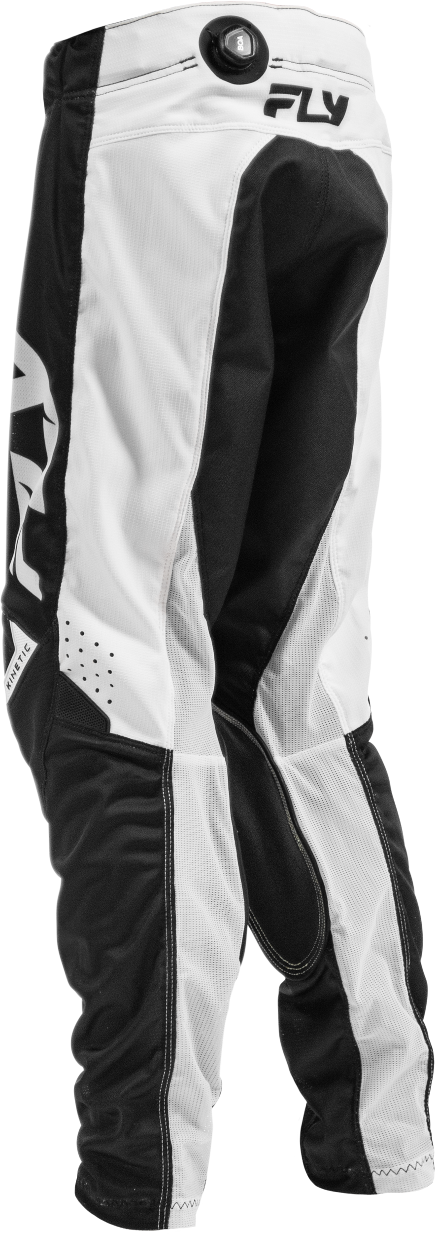 Fly Racing Youth Kinetic Mesh Pants Black/White Size 22 – Offroad Performance Gear