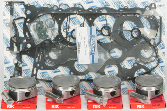 WSM Top End Kit for Yamaha FX1800 Series - Complete Pistons, Rings, Bearings & Gaskets
