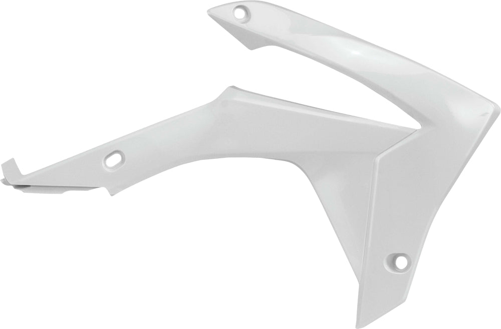 ACERBIS Radiator Shrouds for Honda CRF450R and CRF250R – White, Front Offroad Replacement Body Parts Part #2314370002