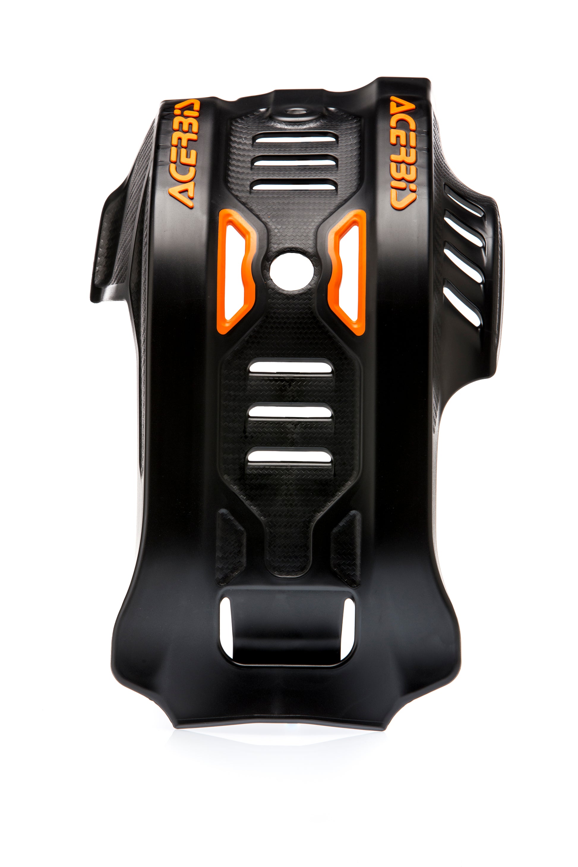 ACERBIS KTM 500 EXC-F & XCF-W Skid Plate Black/Orange - Durable Offroad Guards