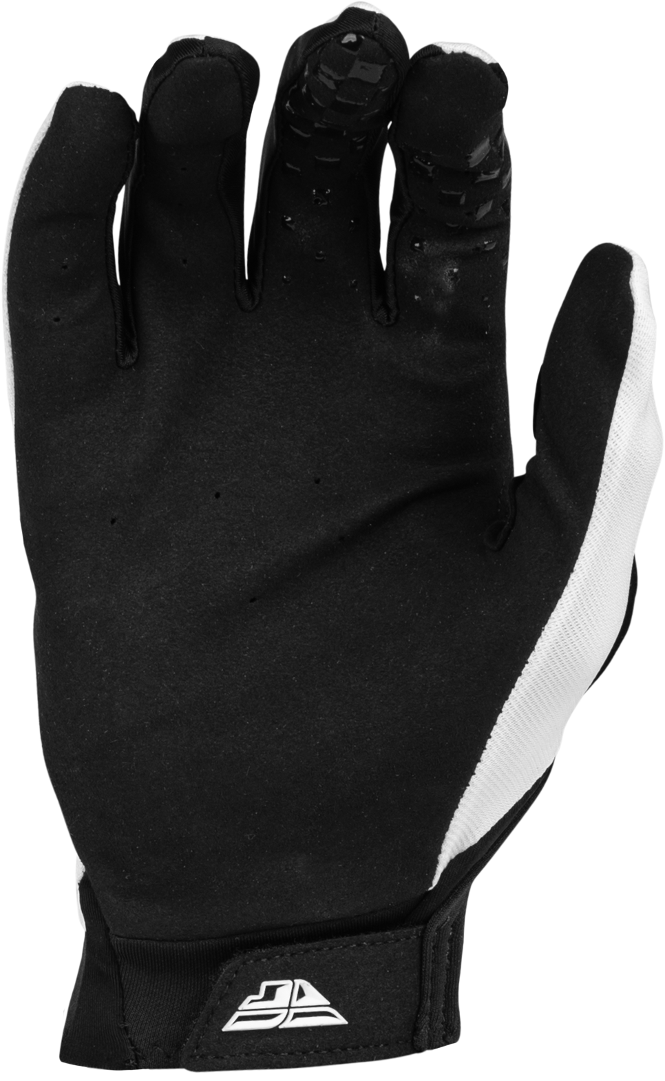 Fly Racing Pro Lite Gloves White/Black Medium for Offroad MX Riding