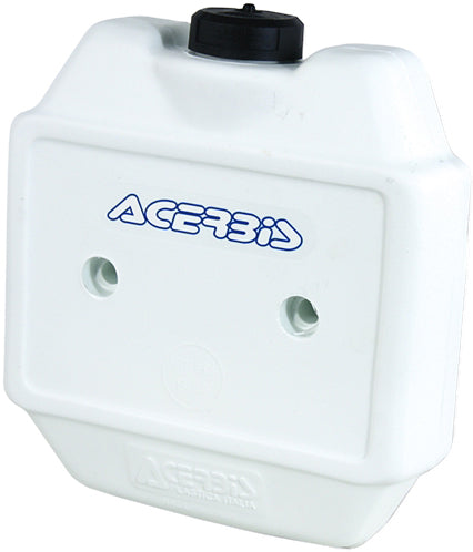 Acerbis Front Auxiliary Fuel Tank 0.8 Gallon for Offroad Bikes - White, Part #2044020002