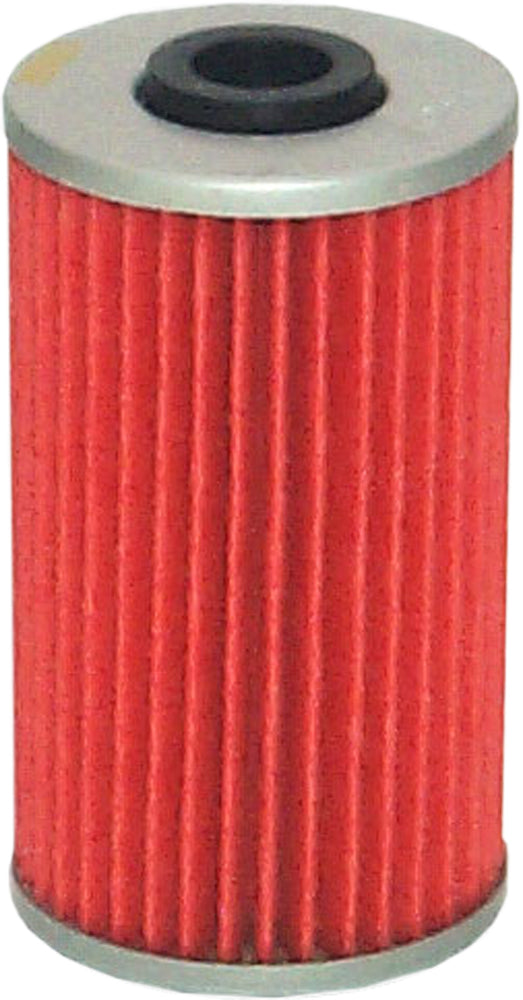 HIFLOFILTRO HF562 Oil Filter for Motorcycle Engines - OEM Replacement with 5/8" Nut and Safety Wire Provisions