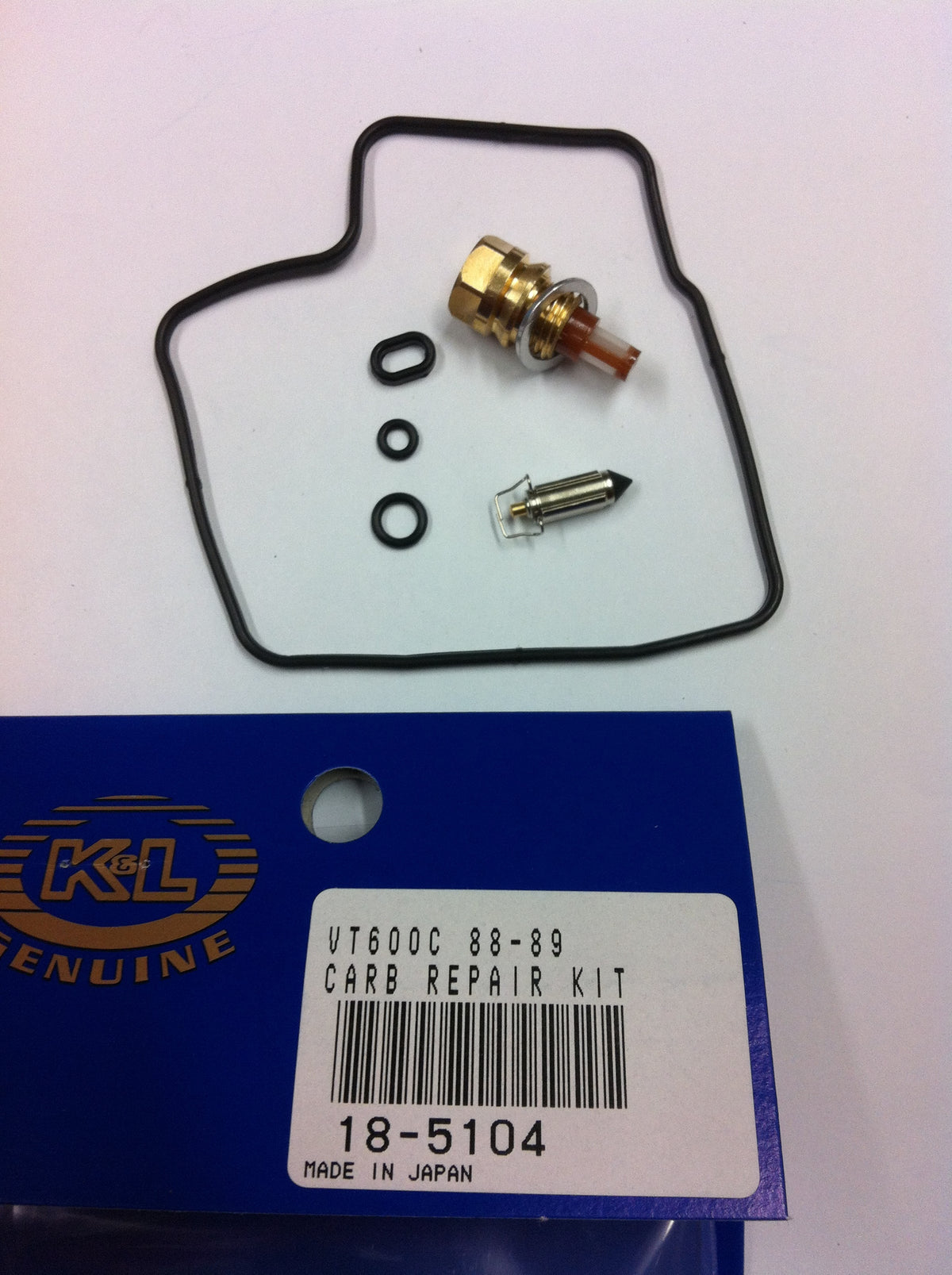 K&L Honda VT600C Shadow VLX Carburetor Repair Kit (Part #18-5104)