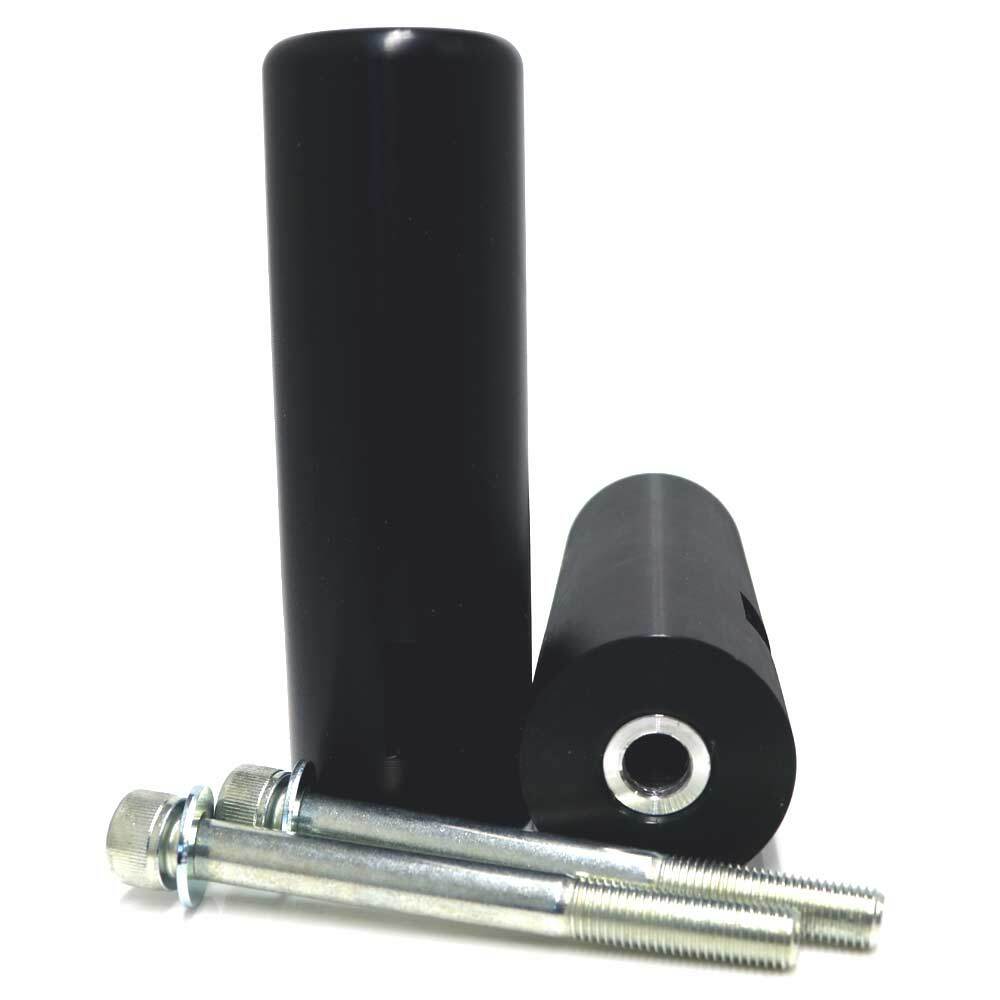 Shogun Motorsports Frame Sliders No Cut Black for Yamaha YZF-R3 2015-2017