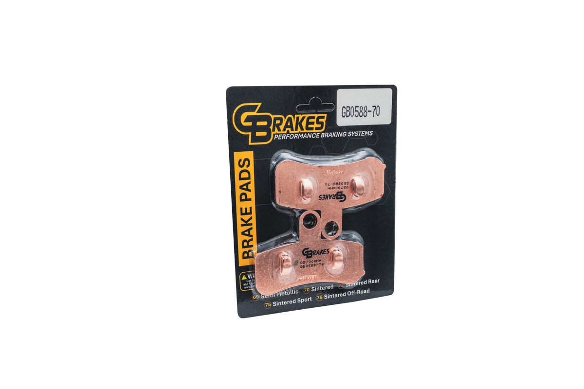 GBRAKES V-Twin Front Sintered Brake Pads (Part GB0588-70)