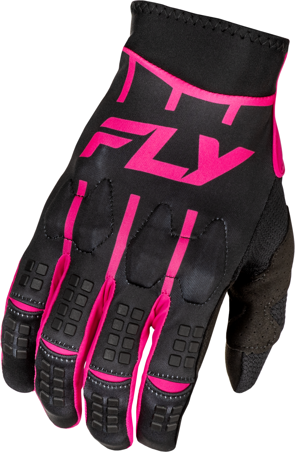 Fly Racing Evolution DST Offroad MX Gloves Black/Pink 2X-Large