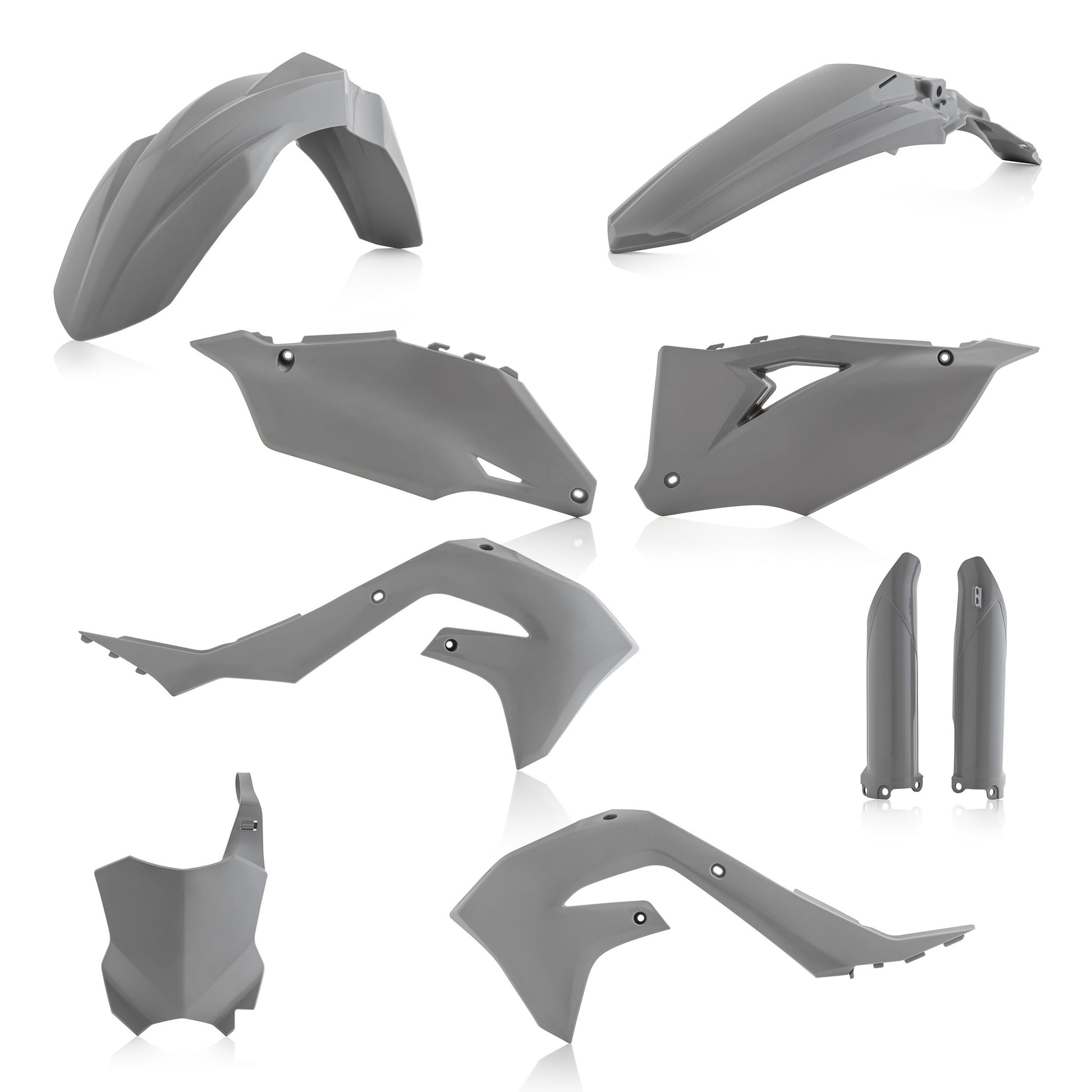 ACERBIS Full Plastic Kit Grey for Kawasaki KX250F & KX450F Models
