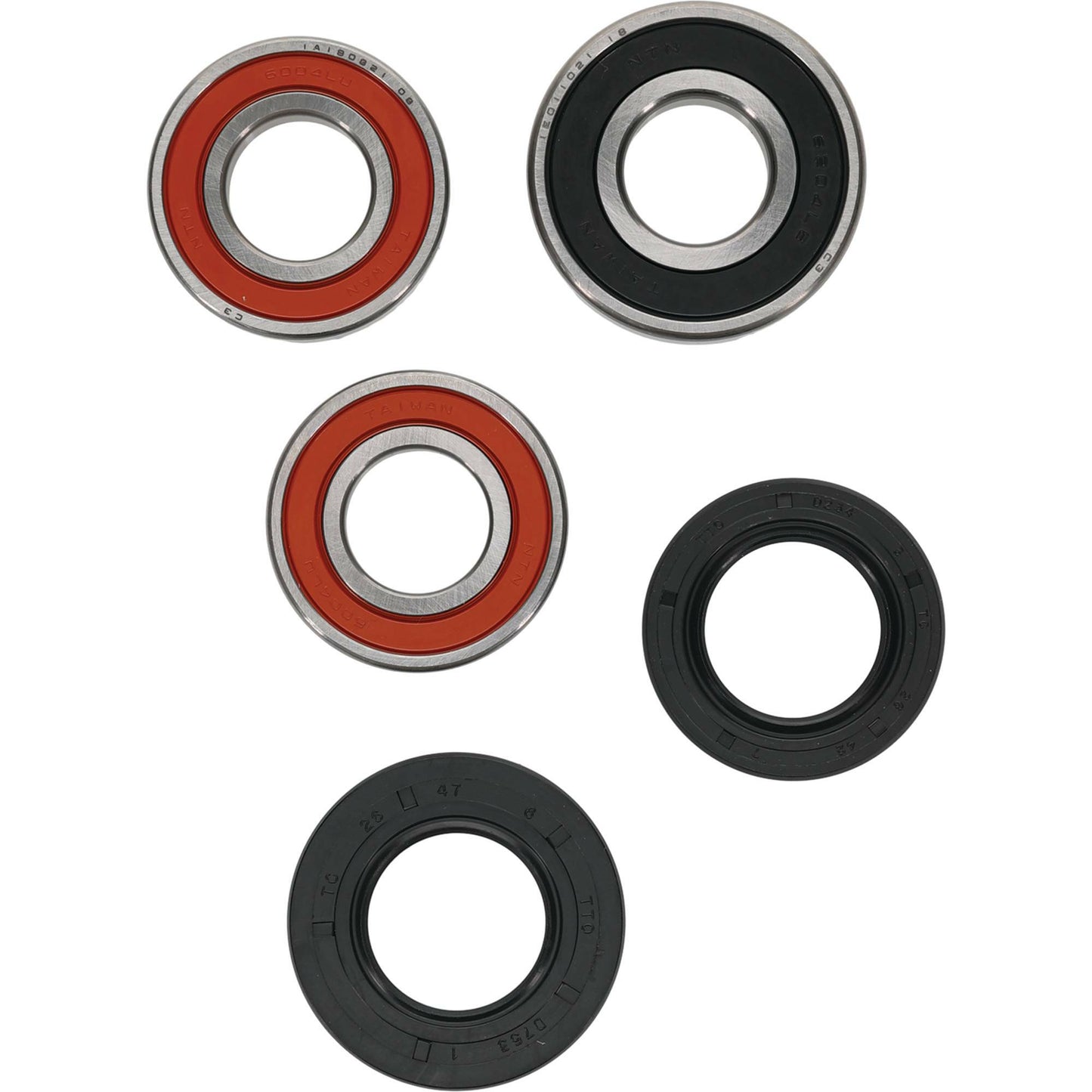 Pivot Works Wheel Bearing Kit Premium for Suzuki DR-Z250 and DR350 Models