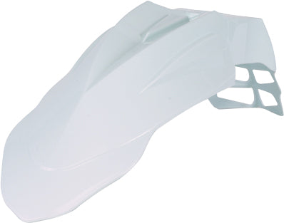 ACERBIS Super Front Fender White for Dirt Track DTX Bikes and Offroad Mini Cycles
