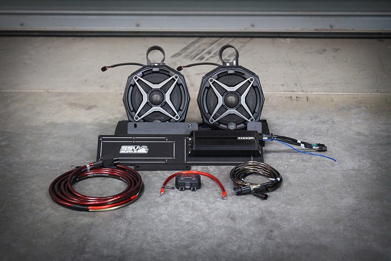SSV Works RZ4-C2ARC 6.5-inch Cage Mount Pods for RZR XP Turbo S
