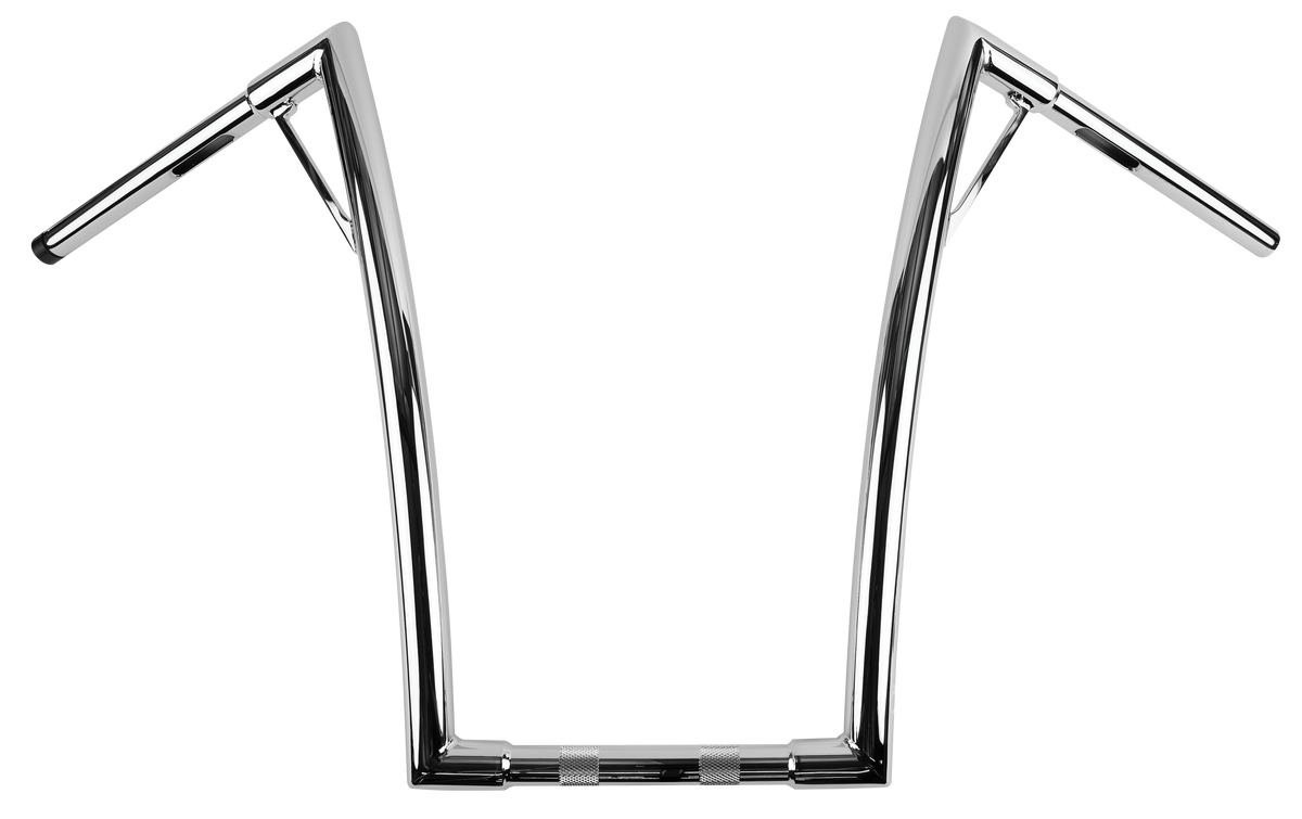 Burly Brand Louie 19-Inch Chrome Handlebars for Harley Davidson FLHR Road King