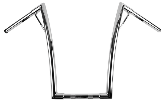 Burly Brand Louie 19-Inch Chrome Handlebars for Harley Davidson FLHR Road King
