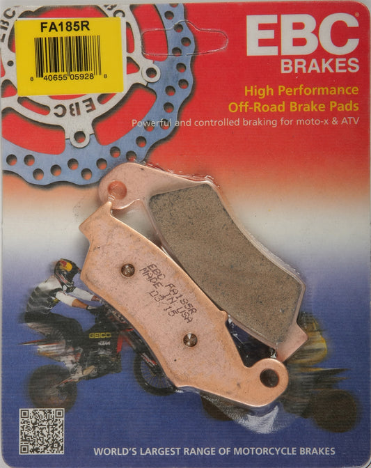 EBC FA185R Brake Pads for Zero Electric Motorcycles and Honda CRF450RX