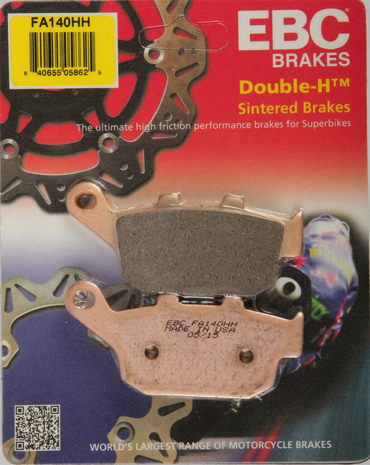 EBC FA140HH Brake Pads for Honda CTX700D, CBR500RA ABS, CB500FA ABS - Street OEM Equivalent