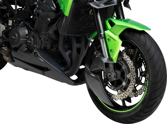 PUIG Brake Cooler 2.0 for Kawasaki - Matte Black (Part #22293J)