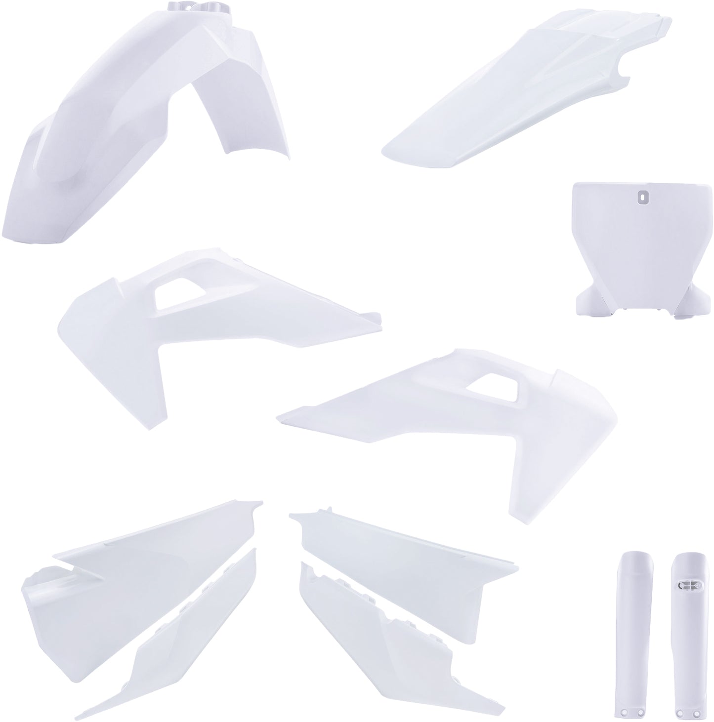 ACERBIS Full Plastic Kit for Husqvarna FC 450 Rockstar Edition (2019-2021) - White