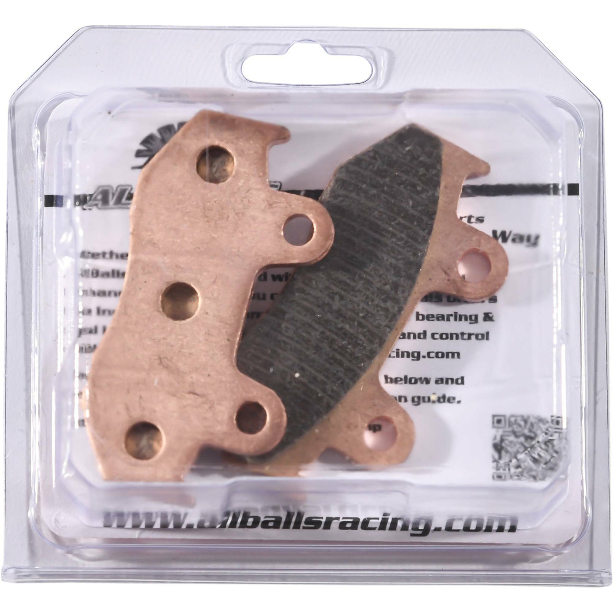 ALL BALLS Sintered Brake Pad Kit for Yamaha YFZ450R 2009-2018