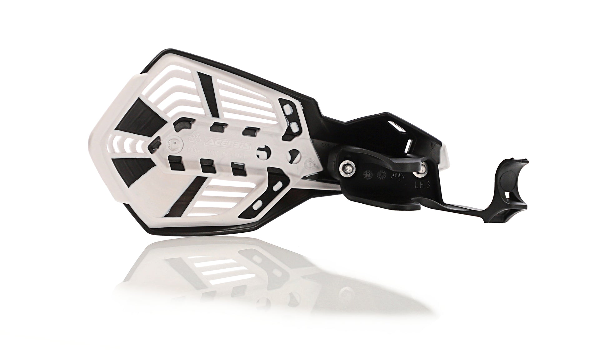 ACERBIS K Future Handguard for Kawasaki KX250F and KX250X – Black/White