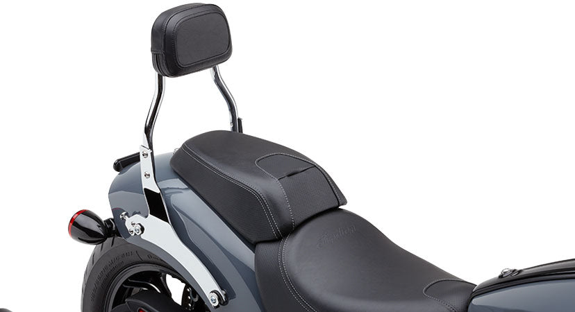 COBRA Detach Backrest Mini Chrome Chief 22-25 for V-Twin Motorcycles