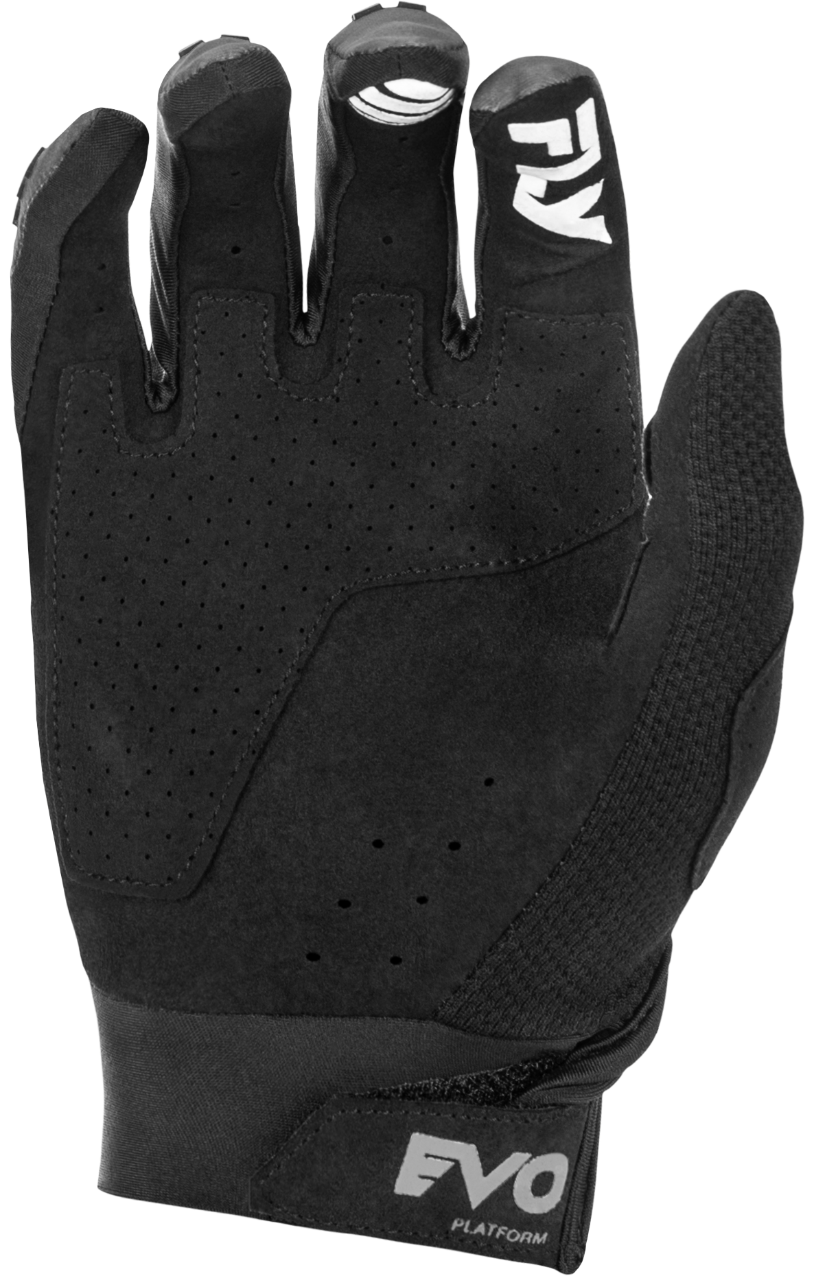 Fly Racing Evolution DST Offroad MX Gloves - Small, Black/Grey