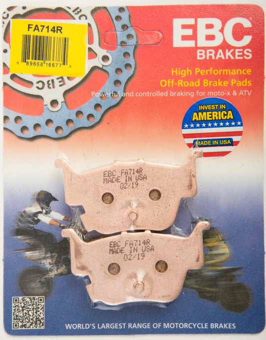 EBC FA714R Sintered R Series Brake Pads for Honda Pioneer 500 and 700