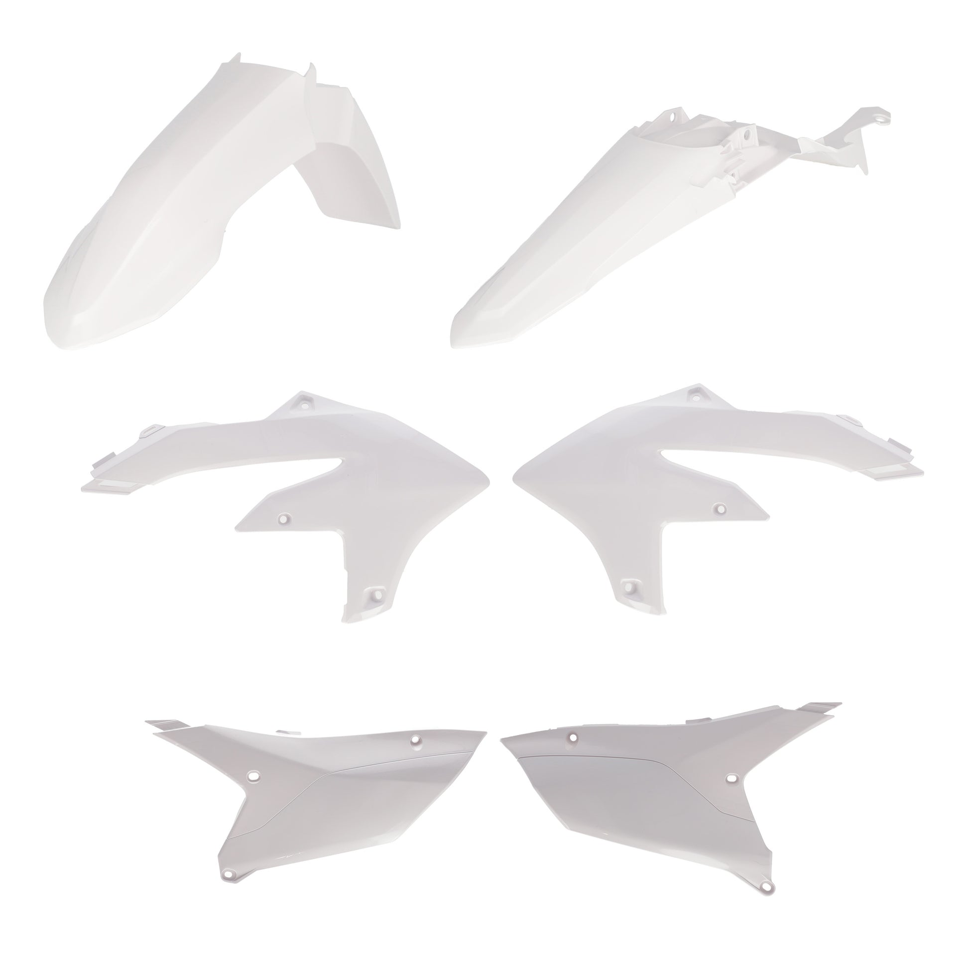 ACERBIS Plastic Body Kit for Yamaha YZ Models (Part Number 2979580002) - White