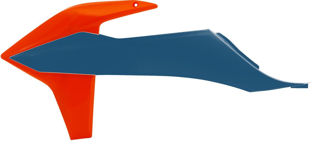 ACERBIS Radiator Shrouds for KTM 2020-2021 Offroad Models in Orange/Blue