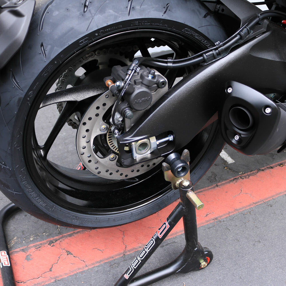 Shogun Swingarm Sliders Black for Honda CBR1000RR (2004-2013) - Part 701-0309