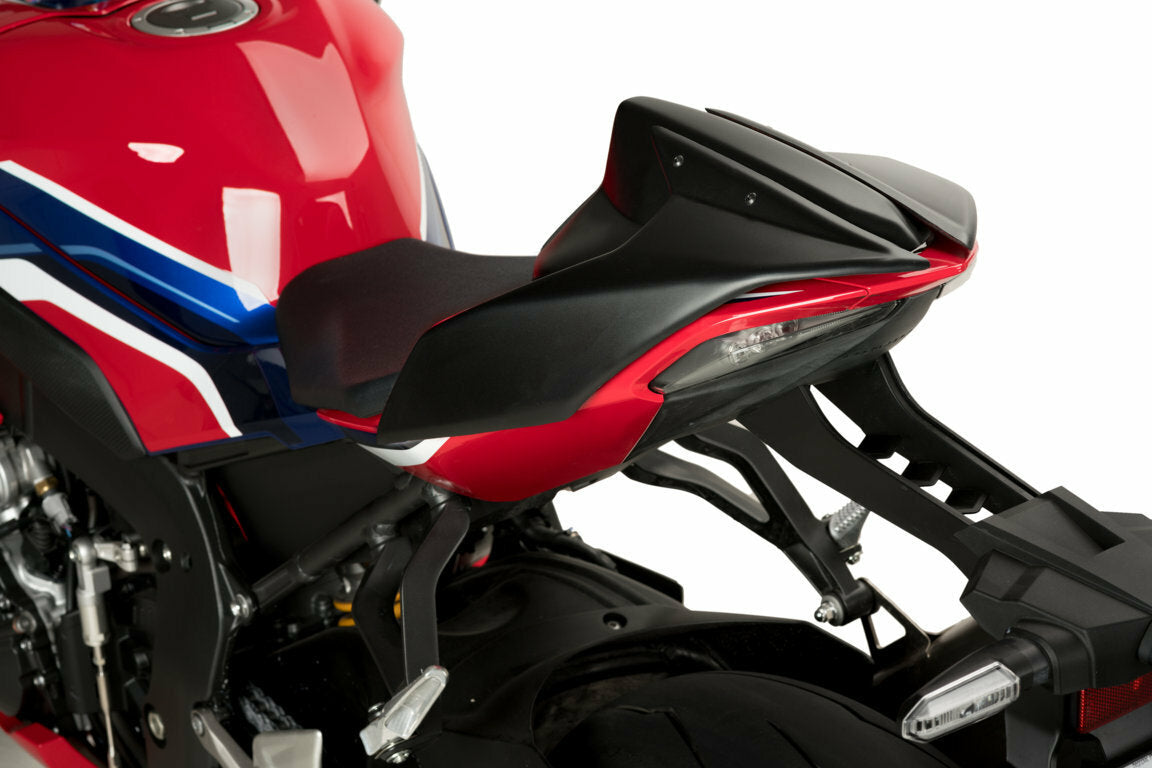 PUIG Rear Seat Cowl for Honda CBR1000RR-R Fireblade SP – Black, Part #20705J