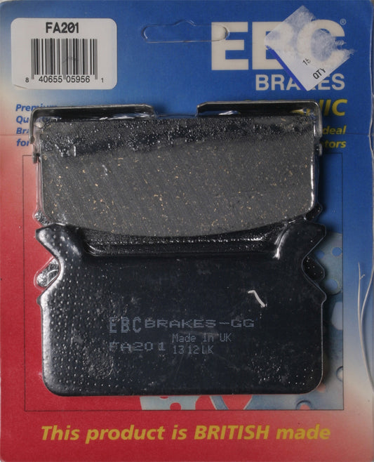 EBC Fa201 Organic Brake Pads for Harley Davidson V-Twin Models