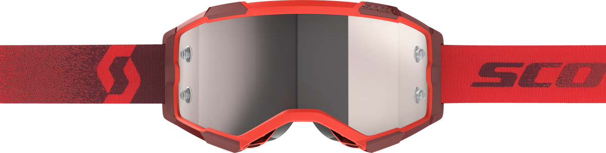 SCOTT Fury Goggle Offroad Eyewear with Silver Chrome Lens and NoFog™ Treatment