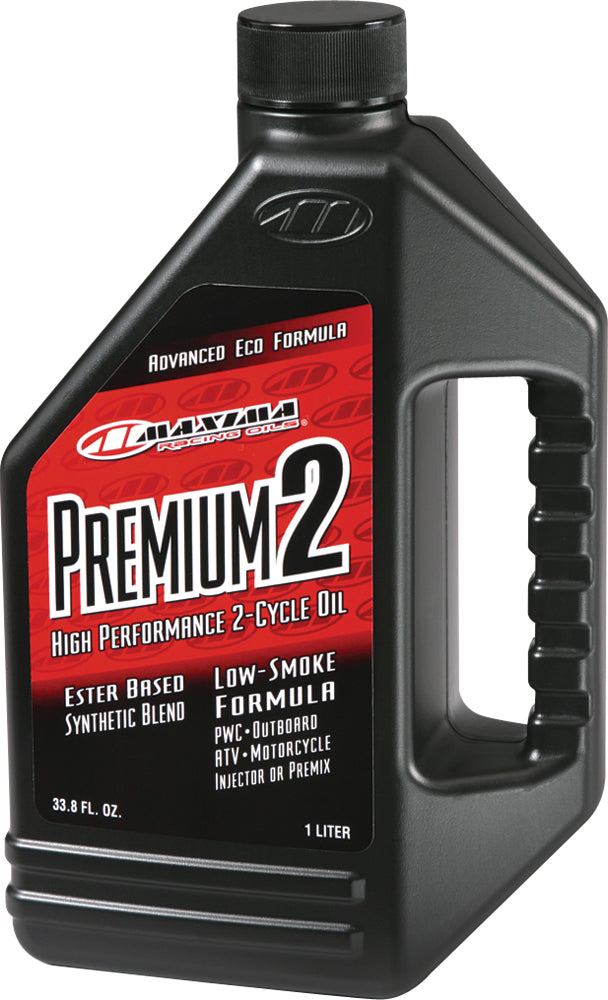 Maxima Premium 2-Stroke Engine Oil 1 Gallon - Suitable for Cobra CX50 and Honda CR500AF