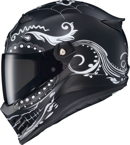 ScorpionEXO Covert FX Full Face Helmet X-Large Matte White/Black – Street Motorcycle Safety Gear