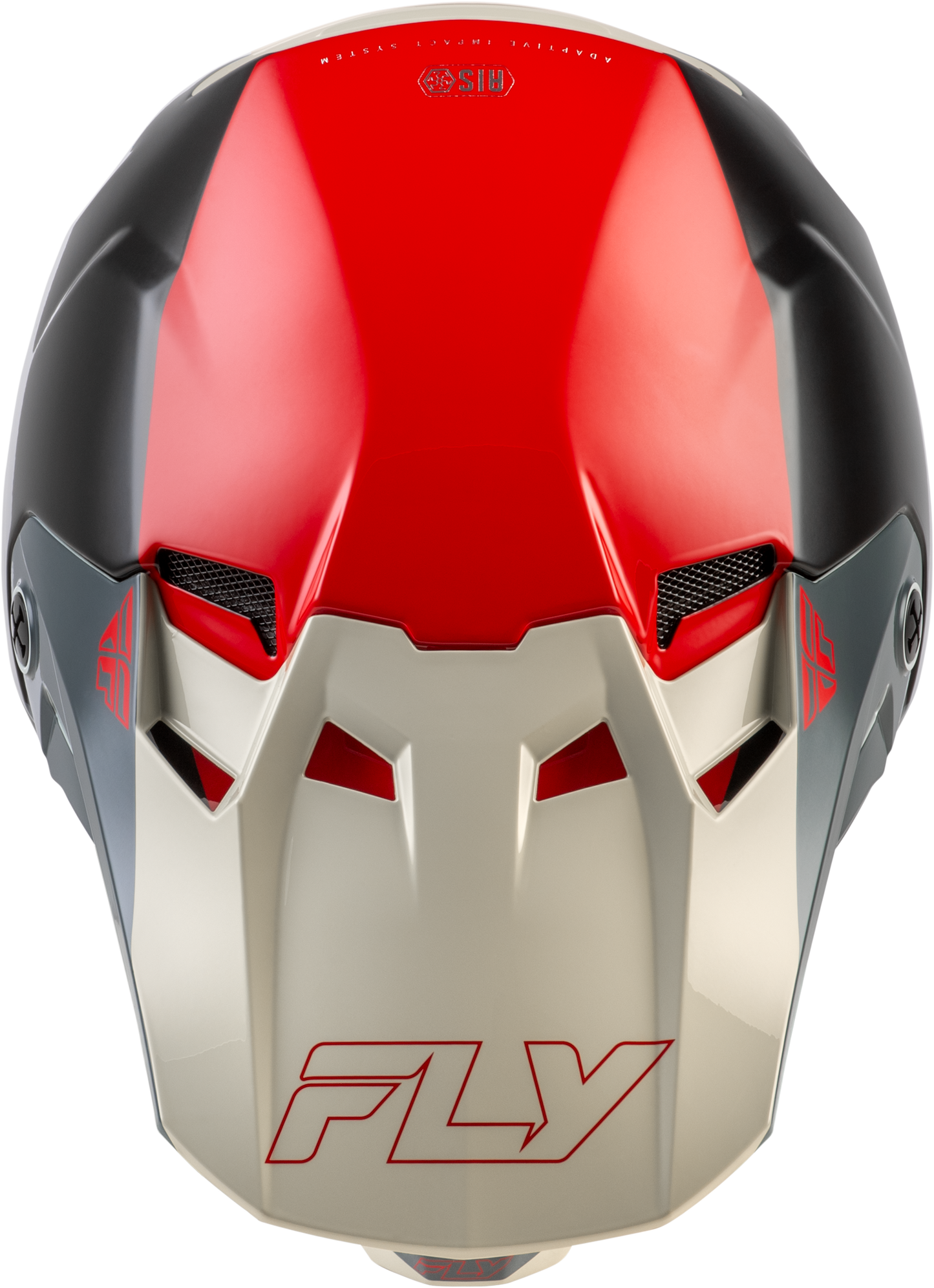 Fly Racing Formula CC Glide Helmet X-Small Black/Red/Grey – Offroad Off-Road Helmet with Impact-Resistant Tri-Weave Composite Shell