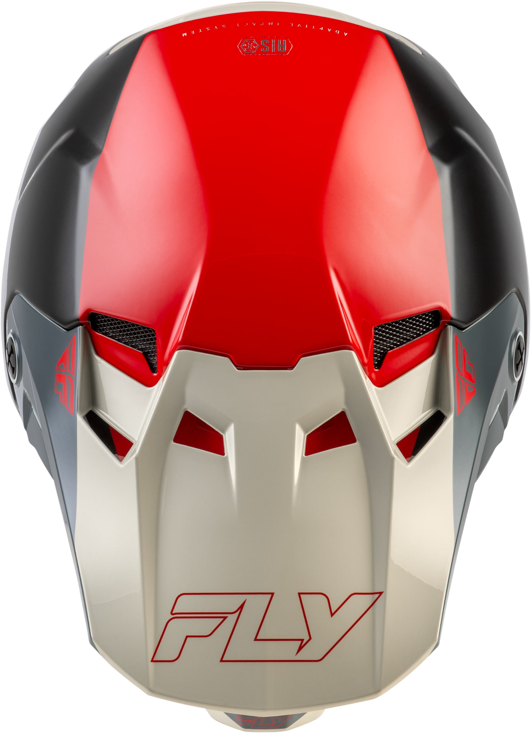 Fly Racing Formula CC Glide Helmet X-Small Black/Red/Grey – Offroad Off-Road Helmet with Impact-Resistant Tri-Weave Composite Shell