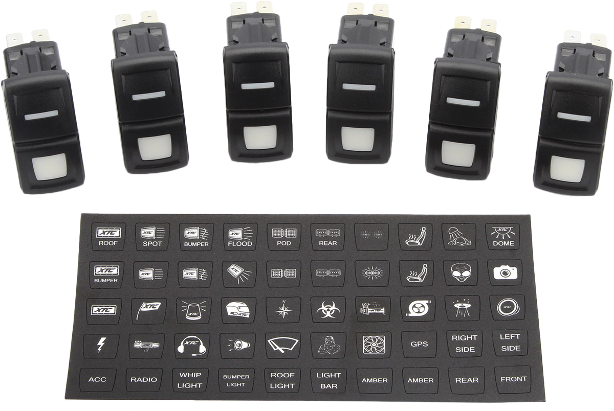 XTC Power Products Plug N Play Power Control with 6 Switches for ATV/UTV