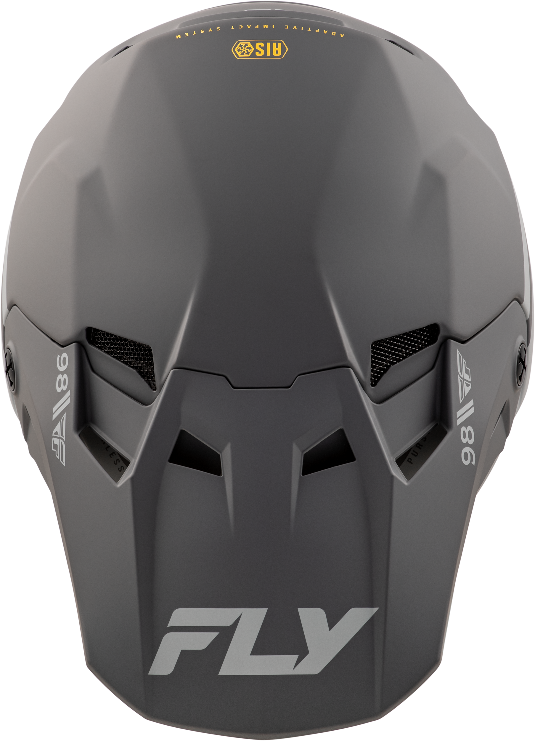 Fly Racing Formula CC Objective Helmet Matte Black/Grey Medium – Offroad Full-Face Safety Helmet with Advanced Impact Protection