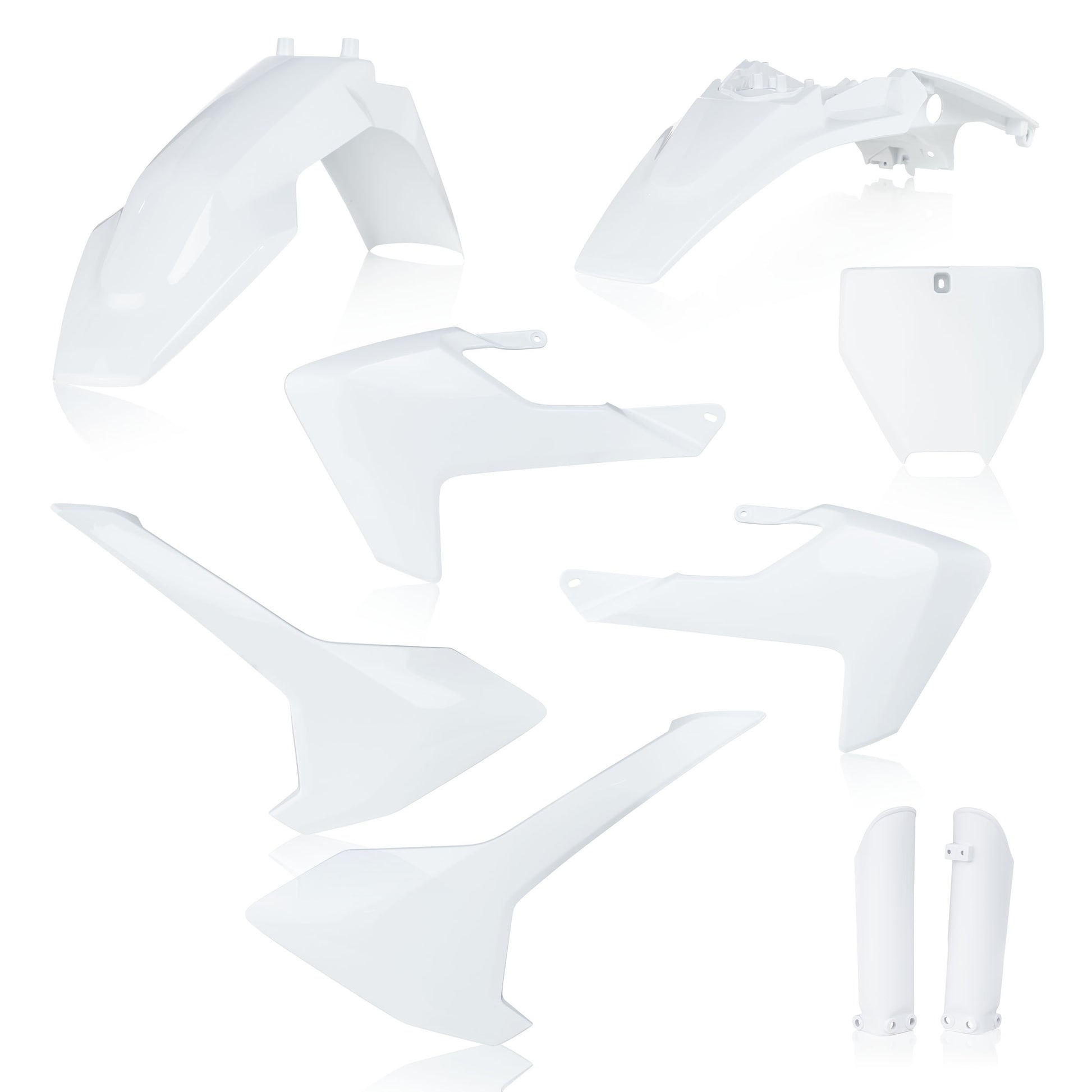 ACERBIS Full Plastic Kit for Husqvarna TC 65 (2017-2024) in White