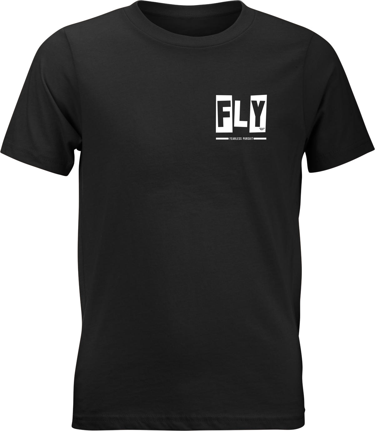 Fly Racing Youth Punk Tee in Black - Size Youth Medium