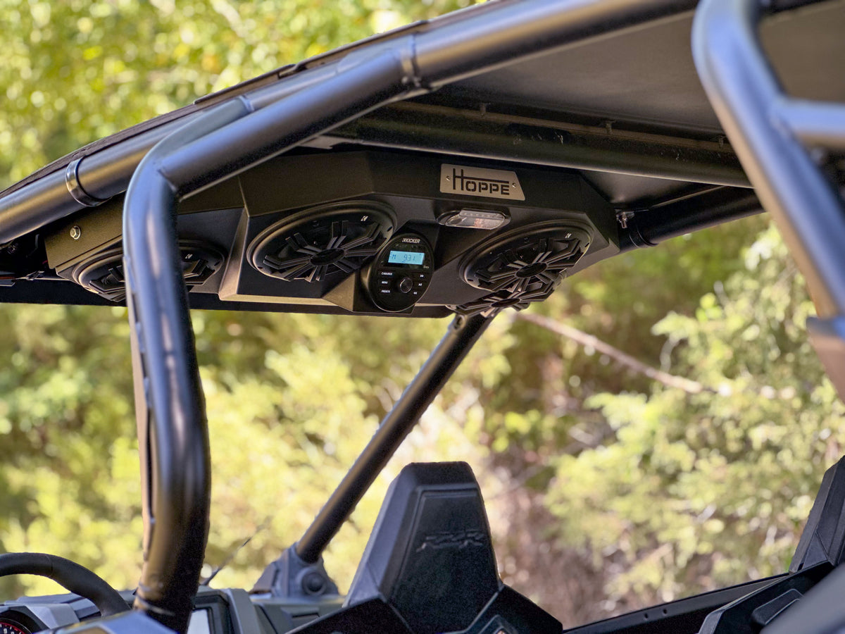 Hoppe HPEL-0133 Mini Pro XP Marine Audio System for Polaris RZR Pro XP