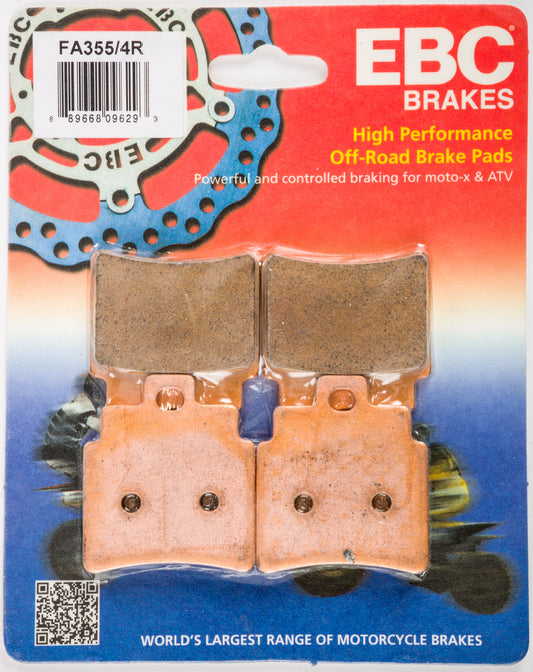 EBC FA355/4R Brake Pads for ATV/UTV - Reliable Performance and Durability